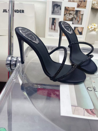 ua rené Ca0v1LLa open-toe crystal-embellished sandals 95mm