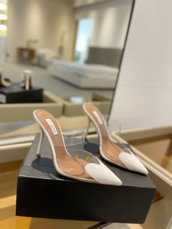 UA A1a1a Le Coeur Mule Heart-Toe Slingback Pump 10.5cm Heel