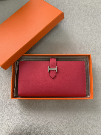 H**mes long wallet 17.5x9.5cm