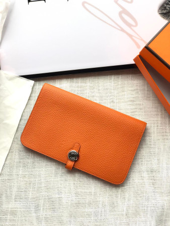 H**mes dogon duo wallet 20.1cm