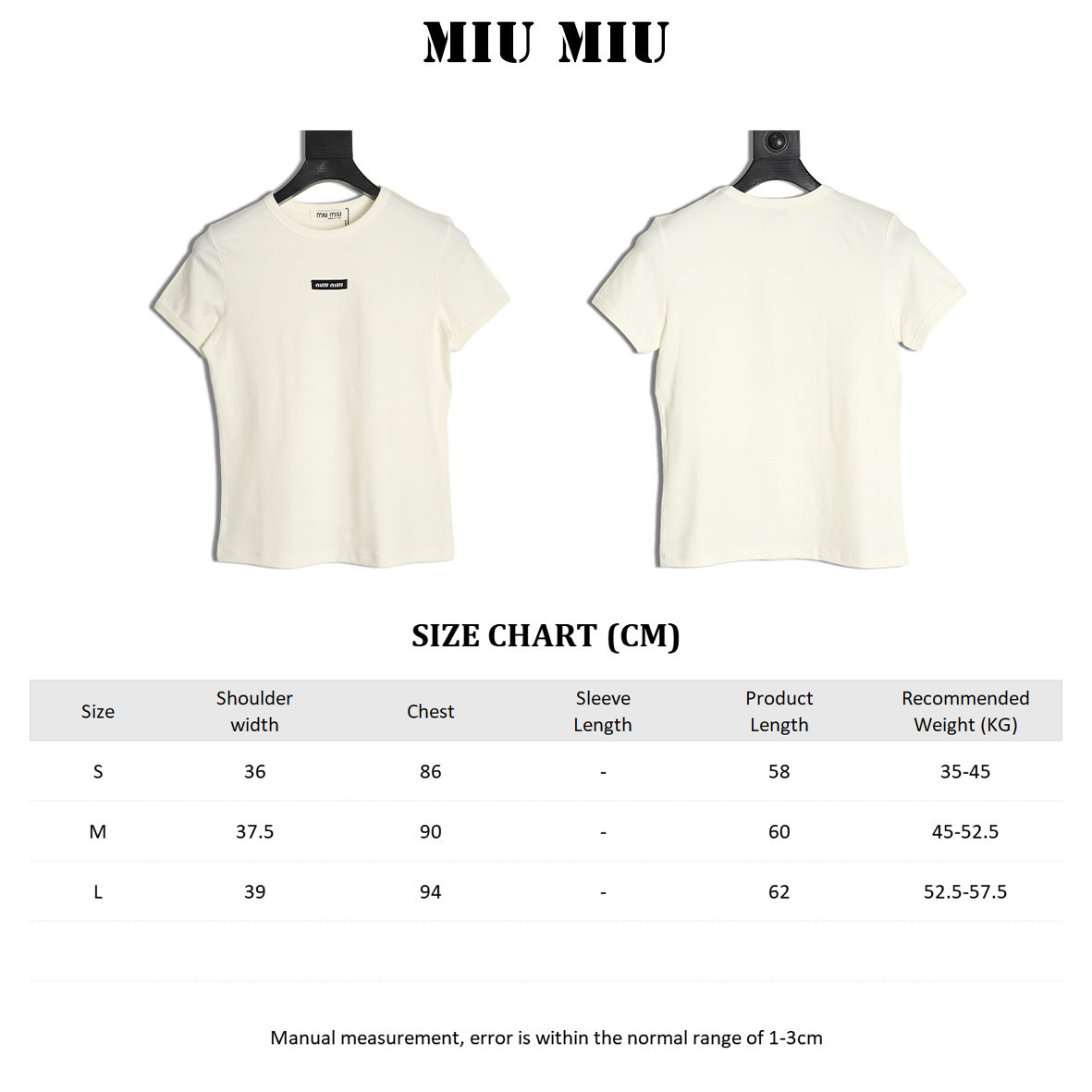 M1v M1v short-sleeved t-shirt