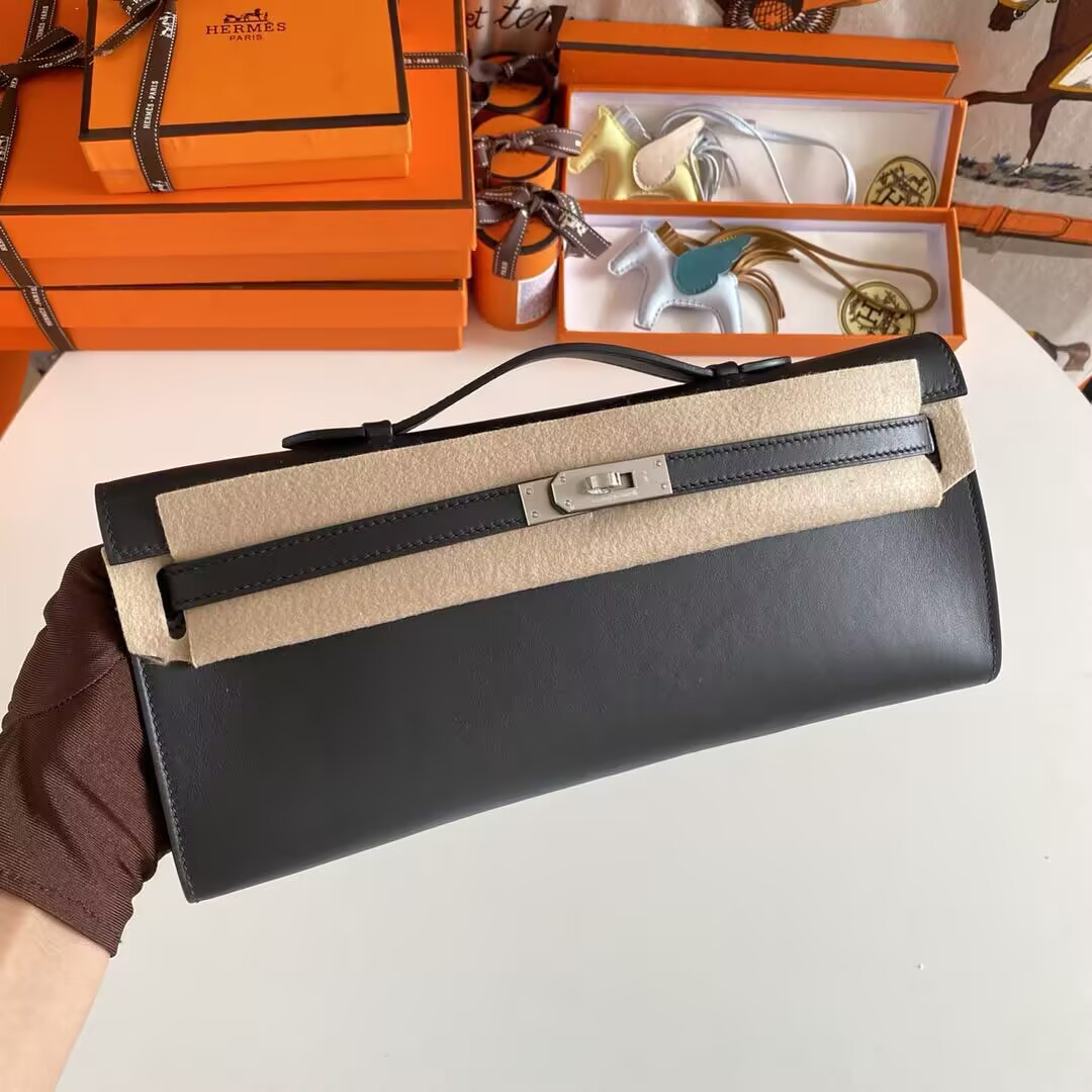 H**mes kelly cut 31cm swift leather