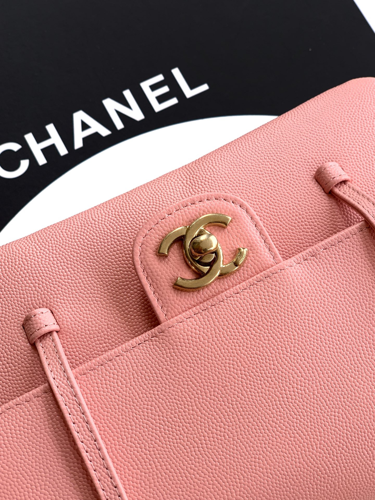 Ch*el small flap bag as6130 15x22x7cm