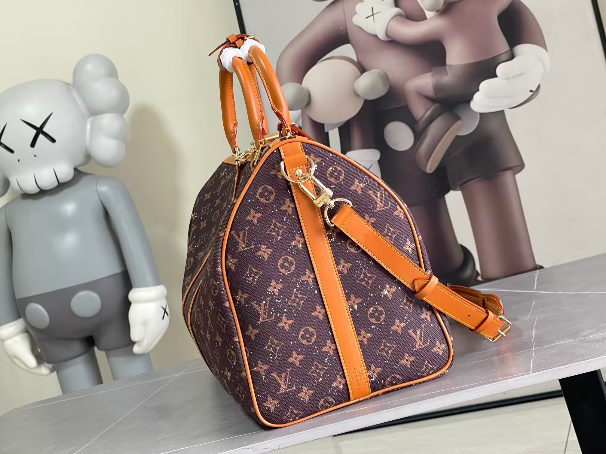 LV Keepall Bandoulière 50 M13977 50x29x23cm