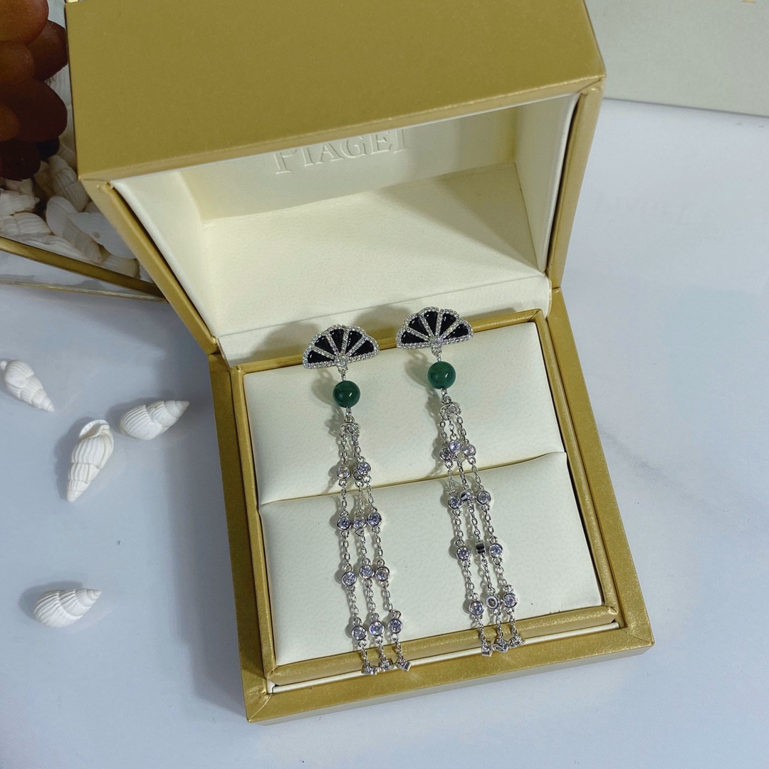 P1aget tassel earrings