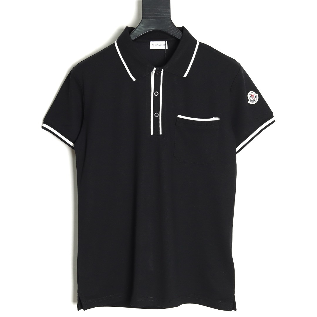 M0nc1er 25ss short-sleeved polo shirt