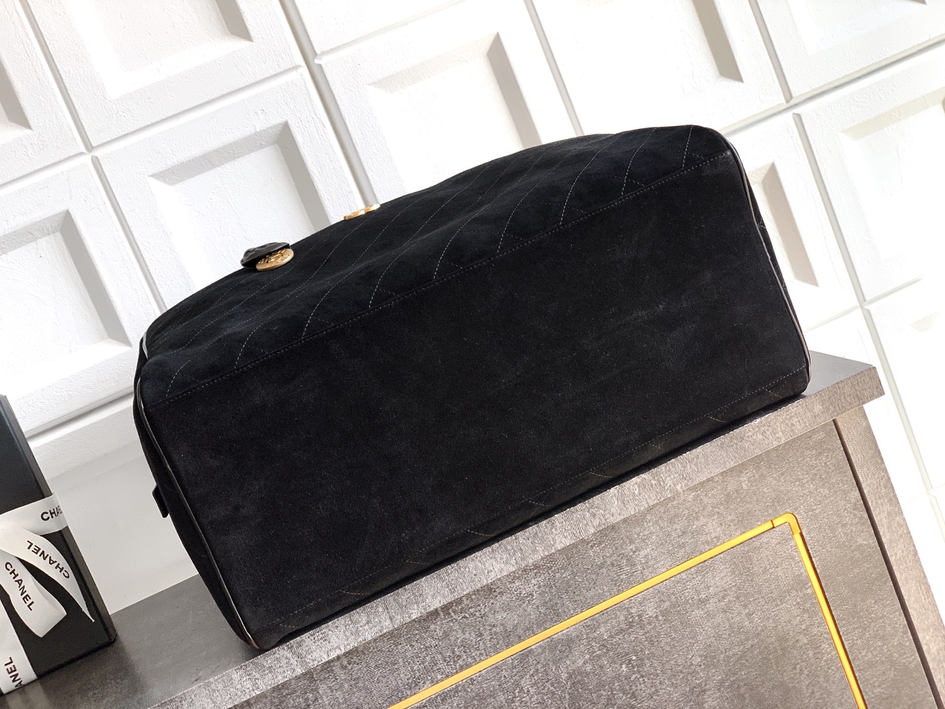 Ch*el maxi bowling bag as6212 42x32x21cm