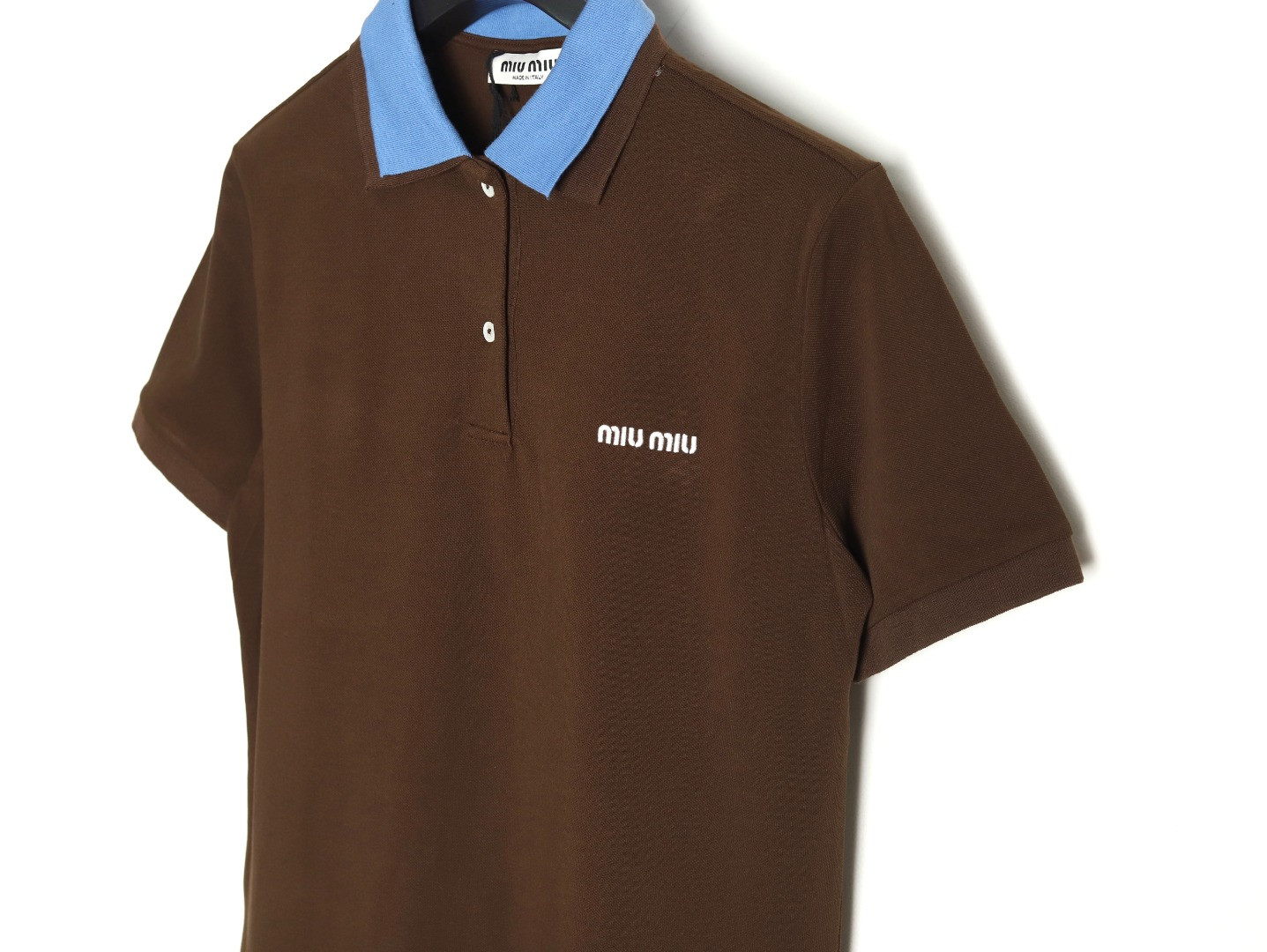 M1v M1v mm short-sleeved polo shirt