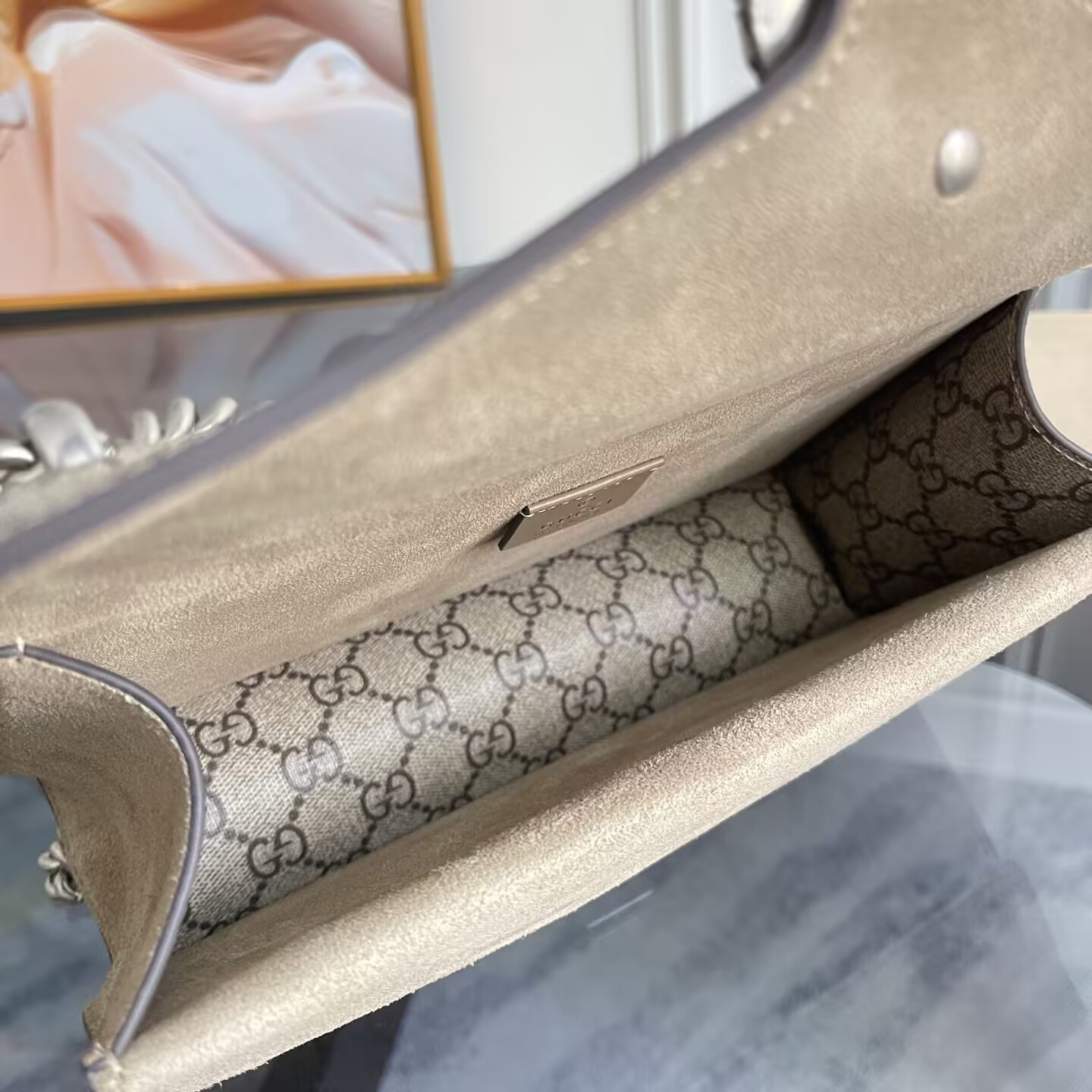 G*u*i dionysus shoulder bag 25x13.5x7cm