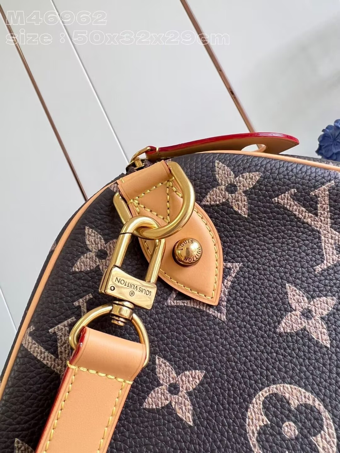 lv speedy p9 bandoulière 50 m46962 50x32x29cm(cusT0mized about 10 days)