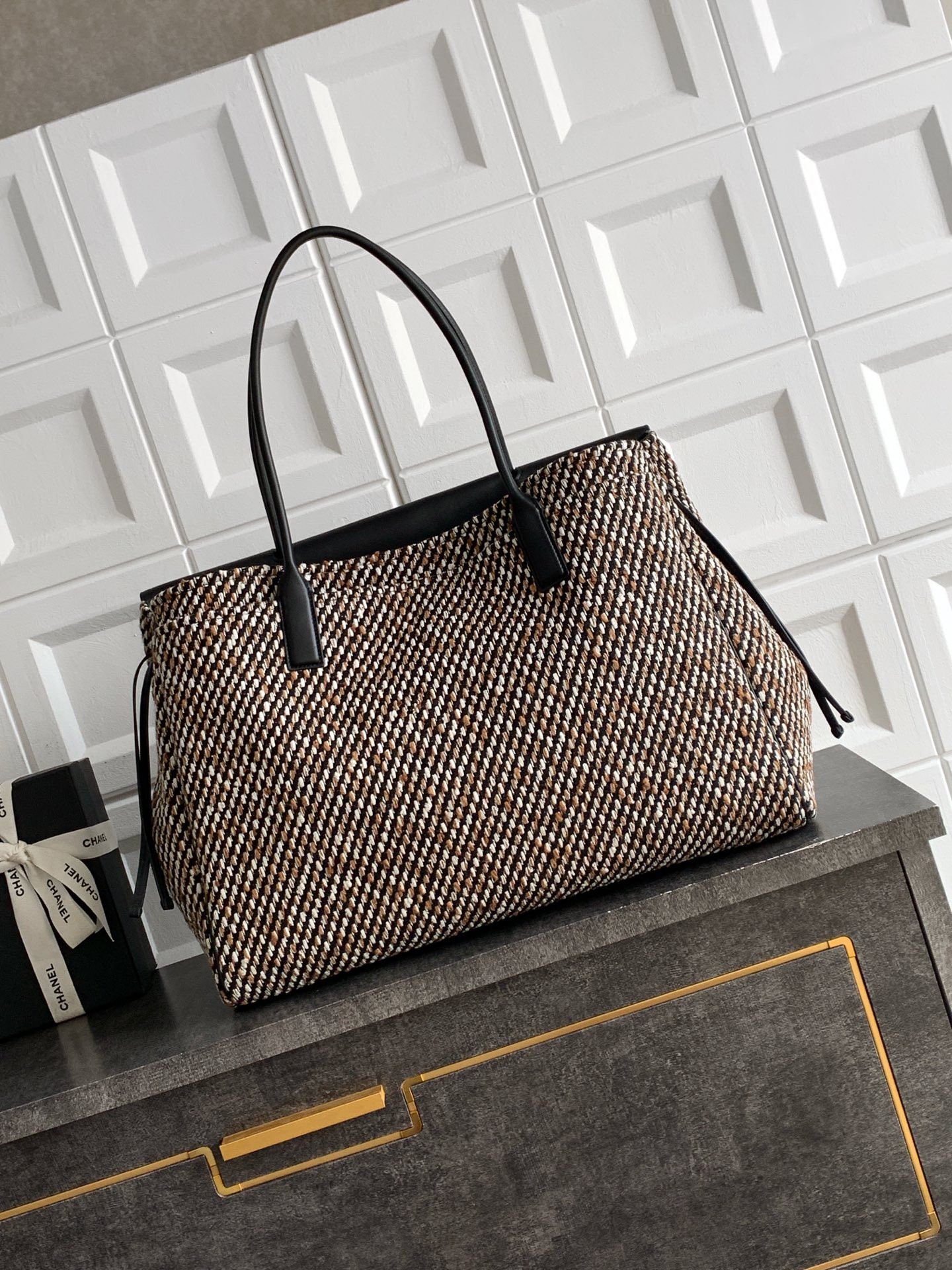 Ch*el large tote as6289 33x43x17.5cm
