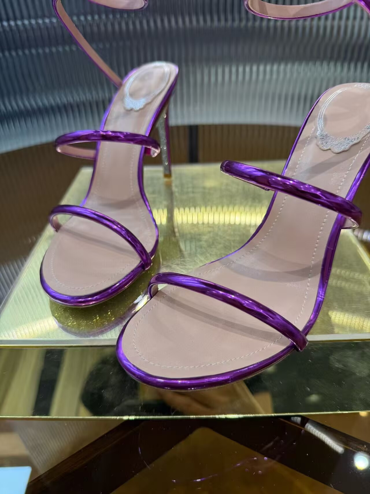 ua renÉ Ca0v1LLa cleo pumps sandals 95mm
