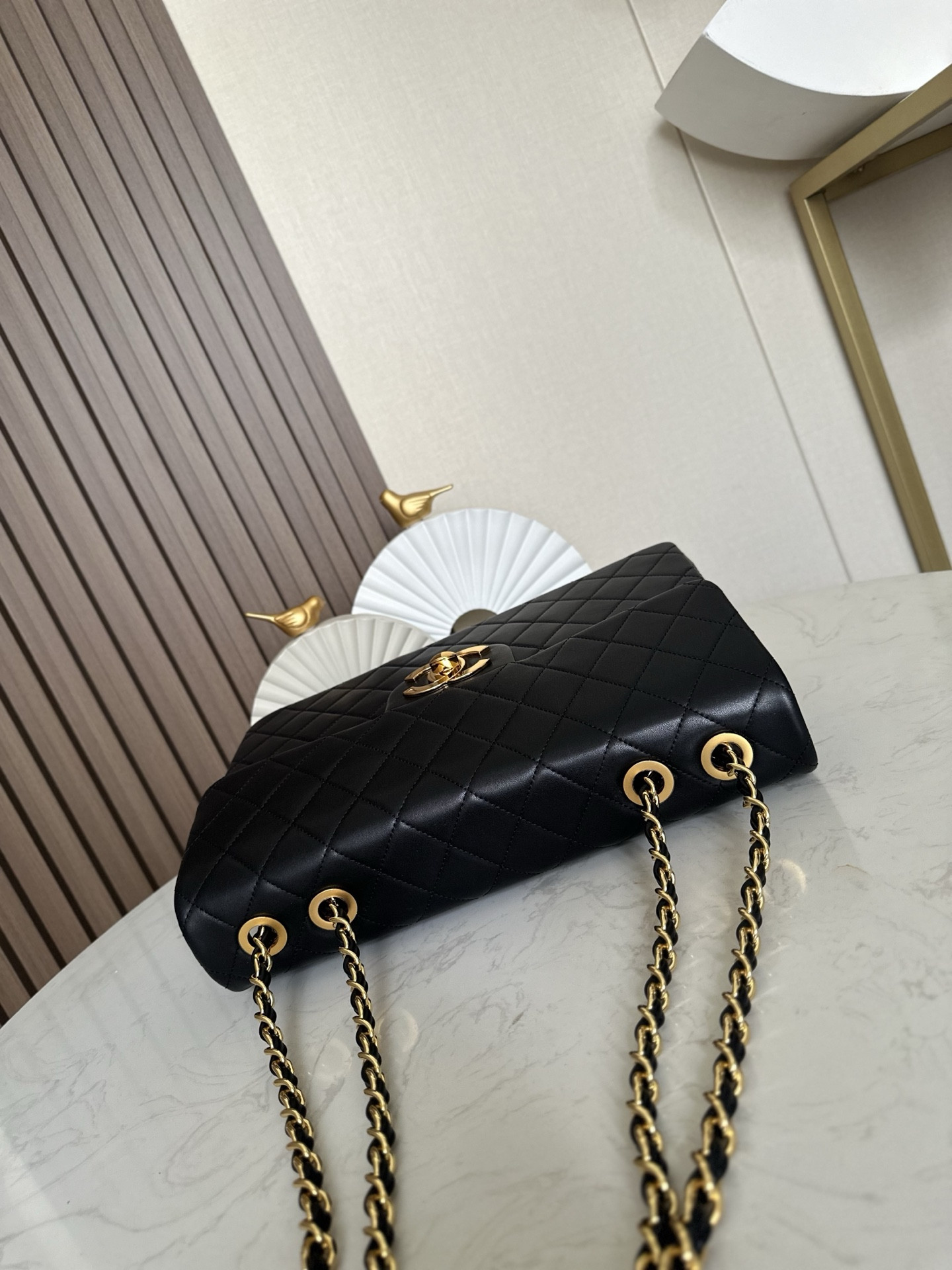 Ch*el flap bag 34x22x10cm