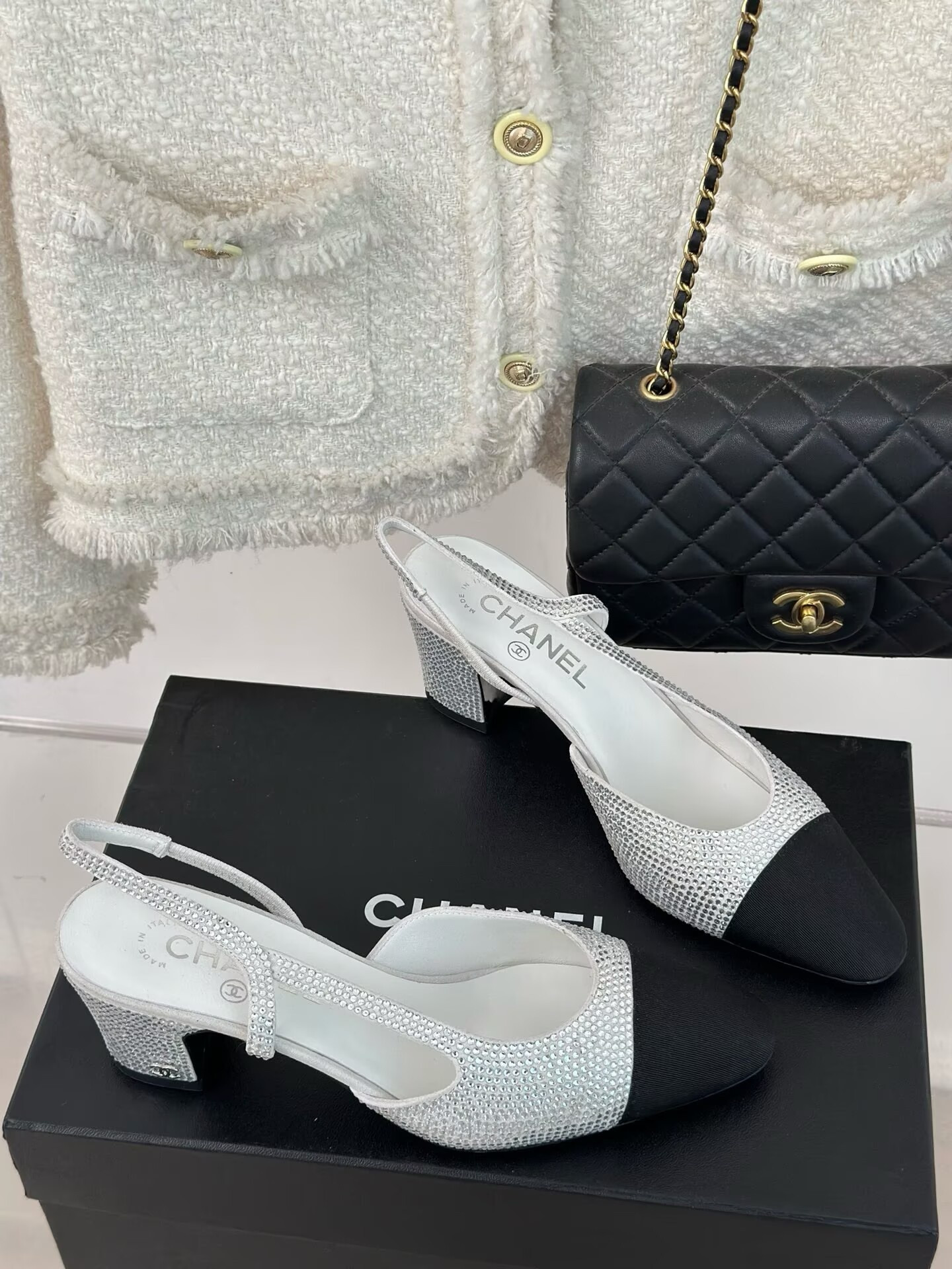 ua ch*el slingbacks(cusT0mized, no exchange no return, about 10 days)