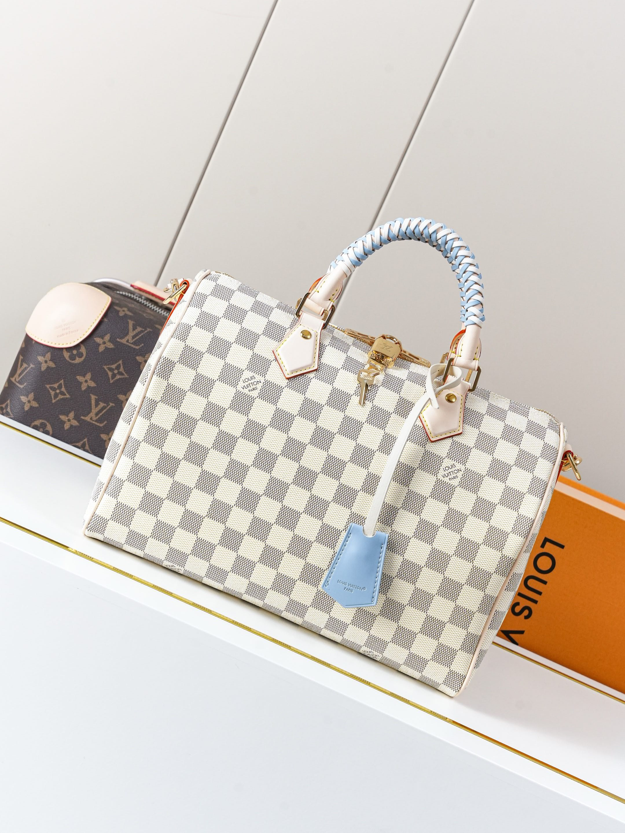LV SPEEDY 30 SOFT BAG N40908 30x21x17cm