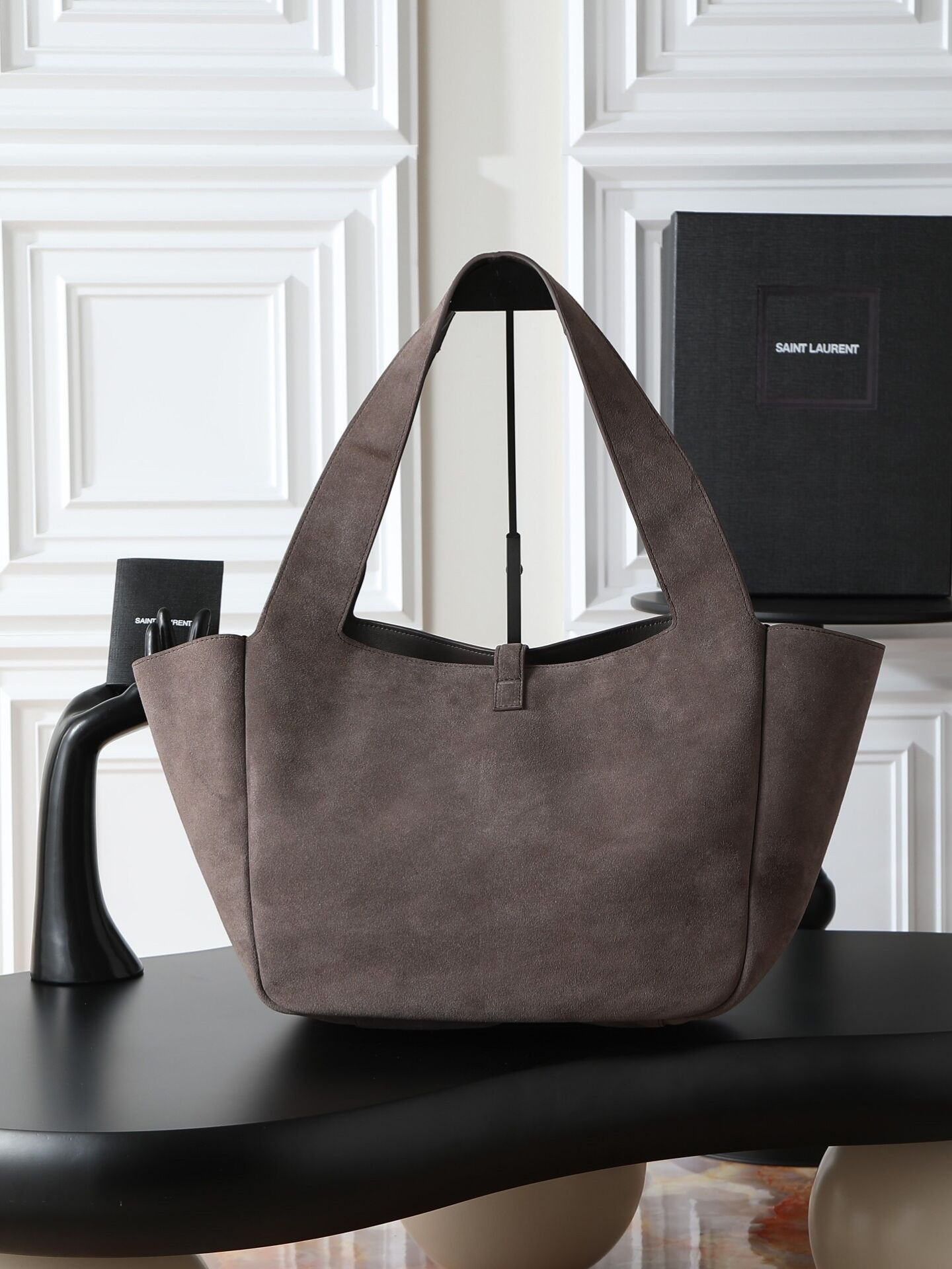 Y*L le 5 à 7 bea in suede 50×28×18cm