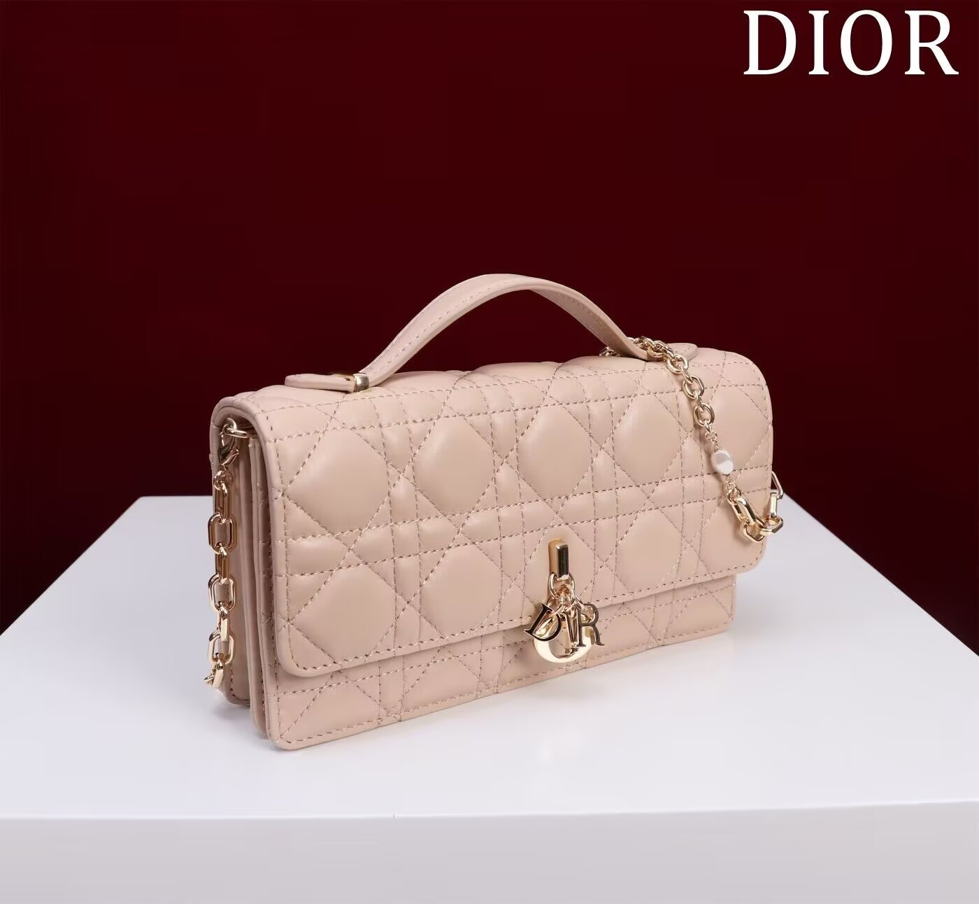 miss D*or mini handbag 21x11.5x4.5cm