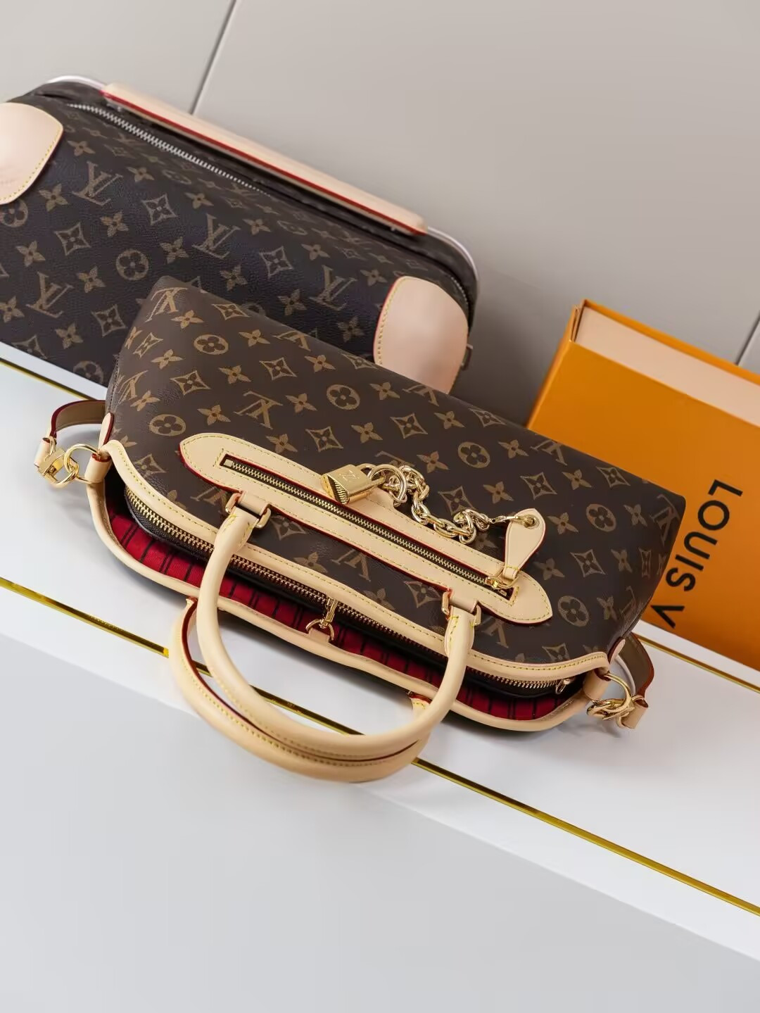 l0*is V*t0n monogram ever more pm handbag m15208 35x21x12cm