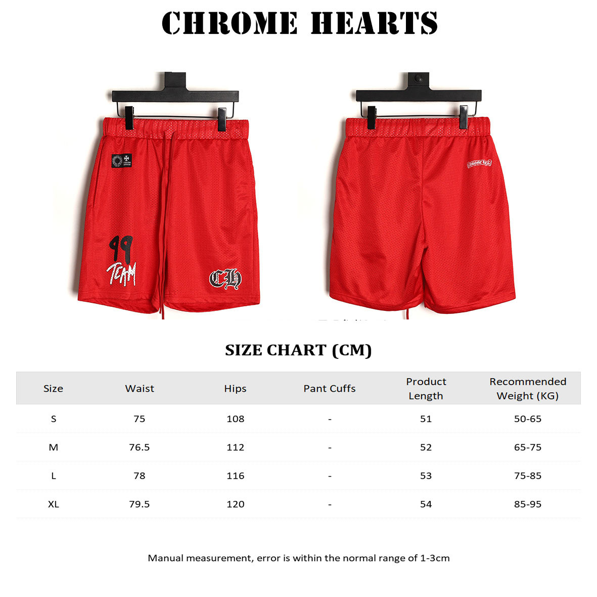 Ch**me He**ts shorts