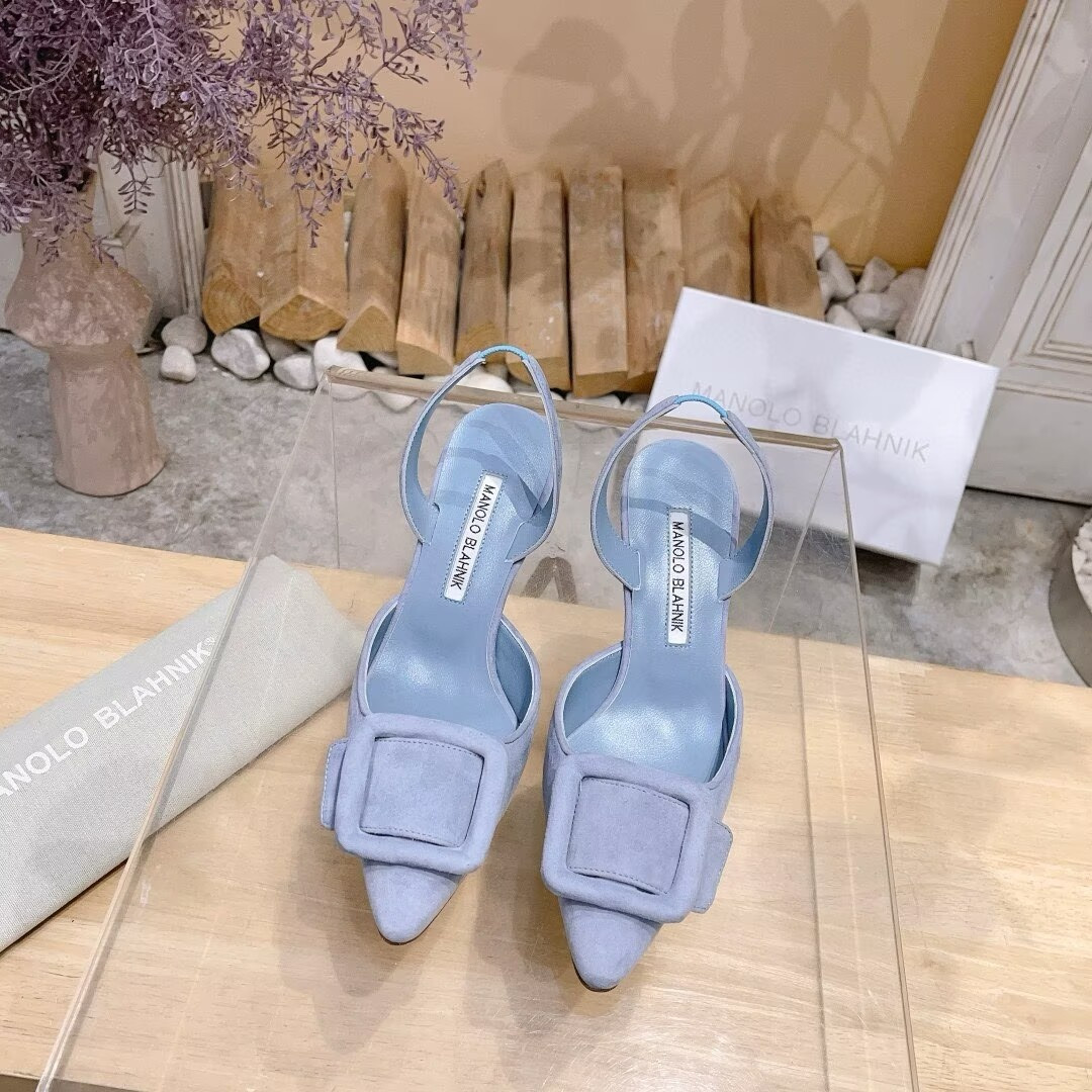 ua ma*n010 B1ah*ik may*li buckle detail slingback pumps