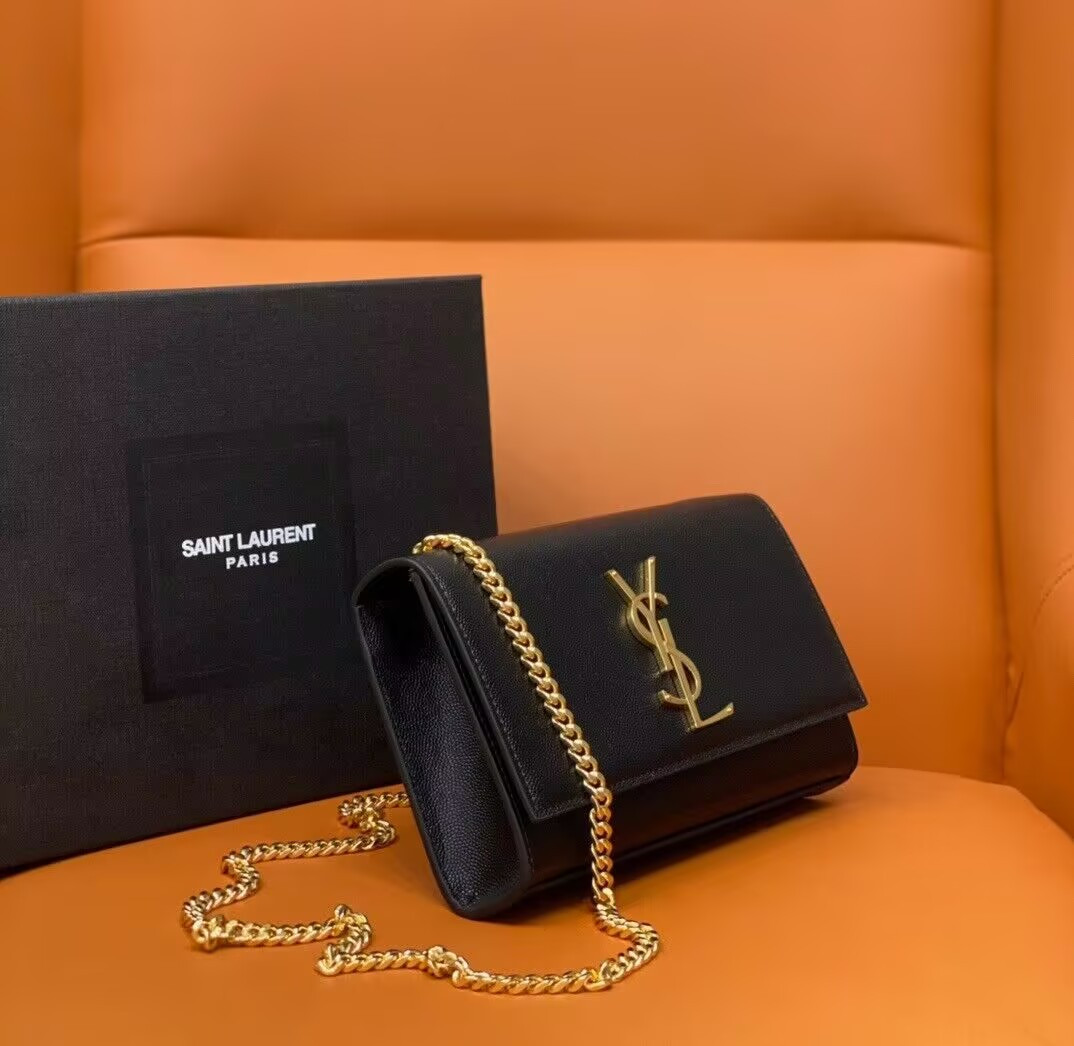 Y*L kate small in grain de poudre embossed leather 20x12.5x5cm