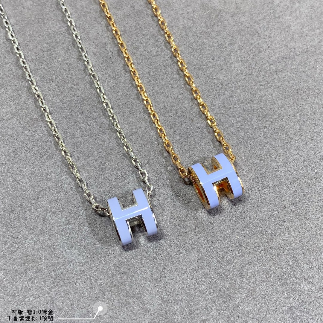 H**mes mini h linglong necklace