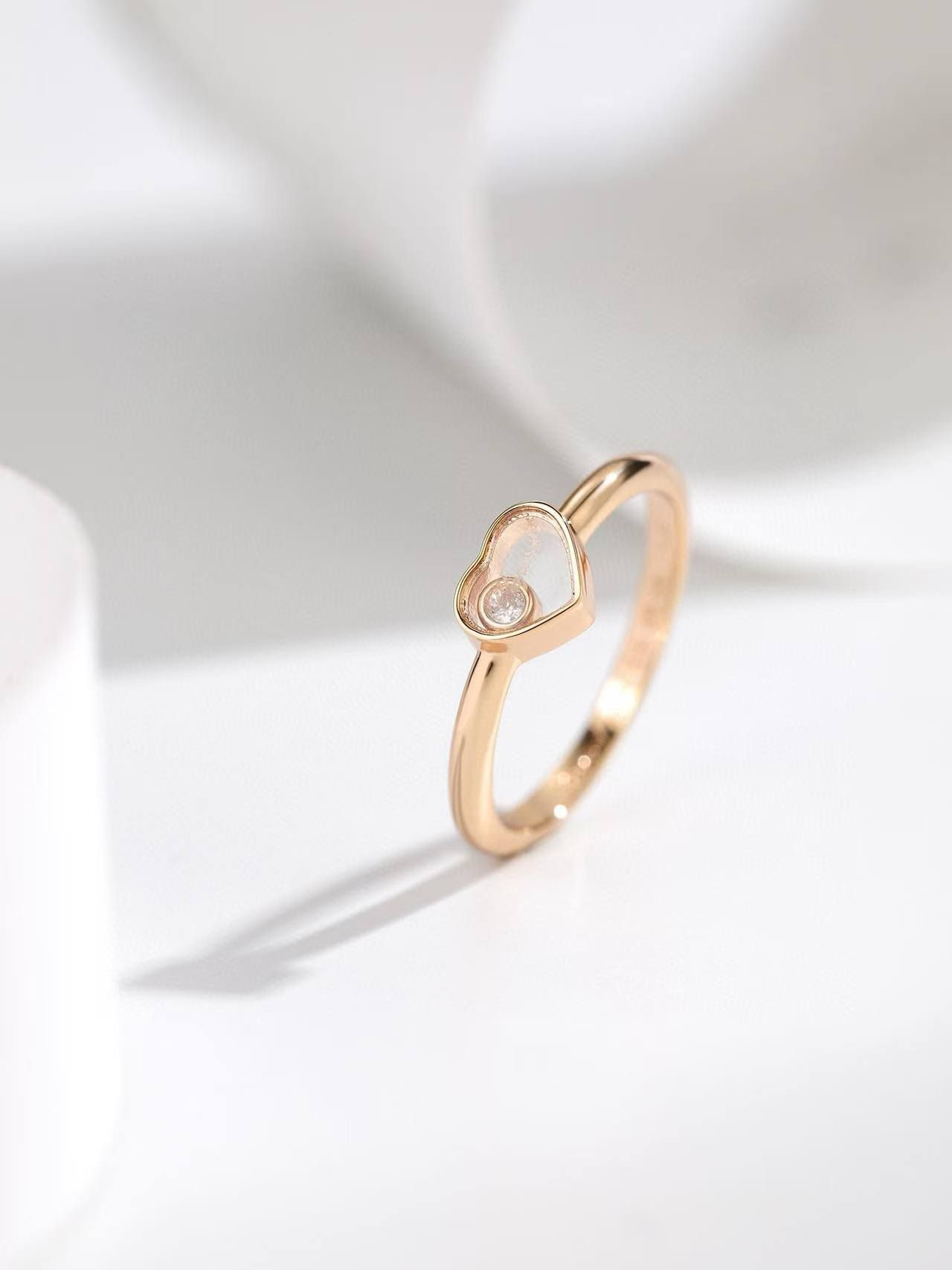 Ch0pard my happy heart di*m*nd ring