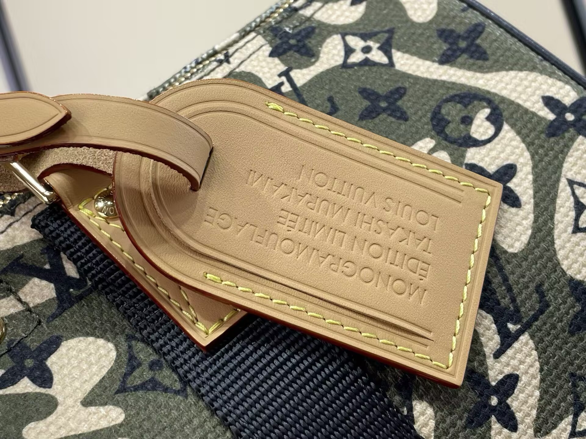 LV x TM Monogramouflage Speedy 35 Bag 35x22x18cm