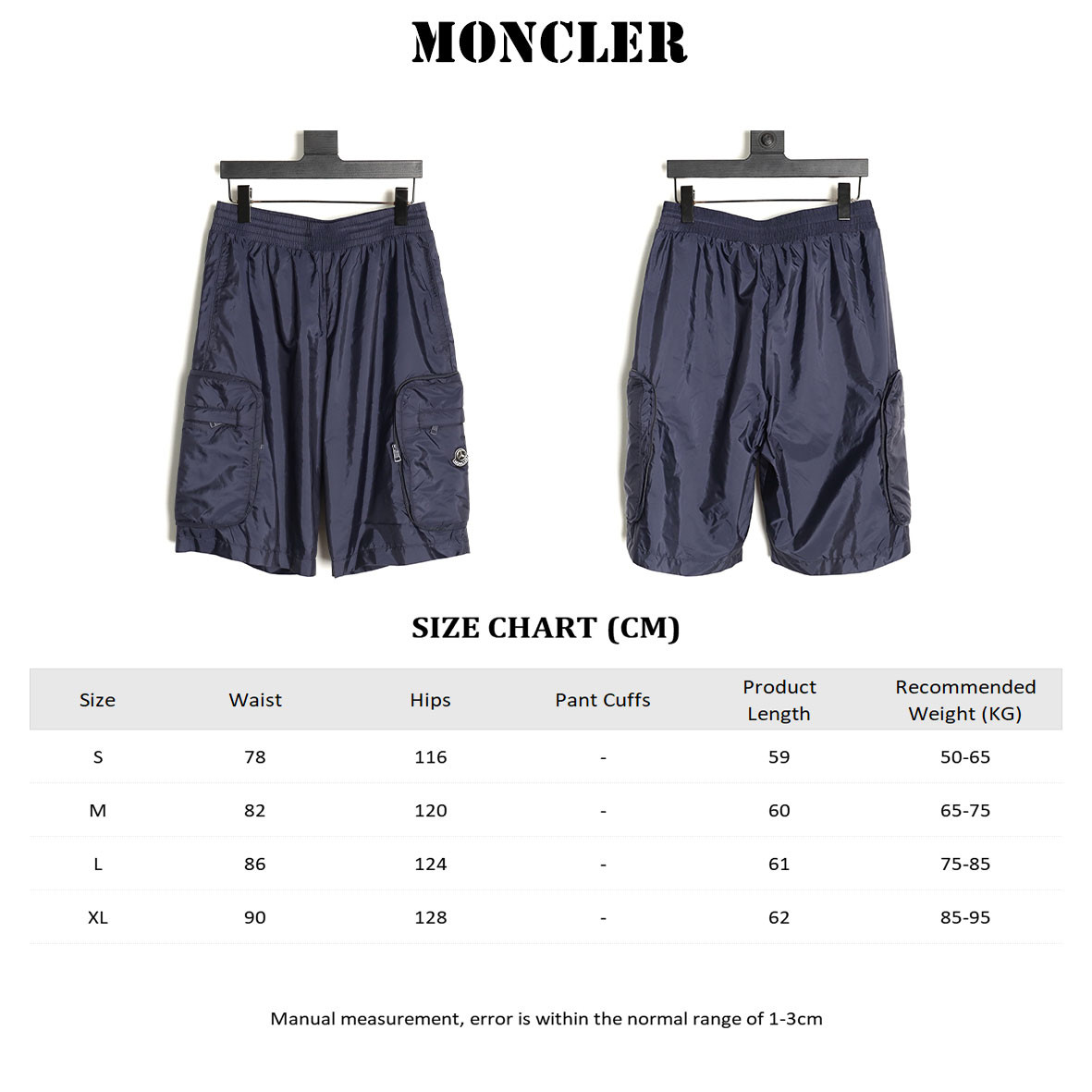M0nc1er shorts
