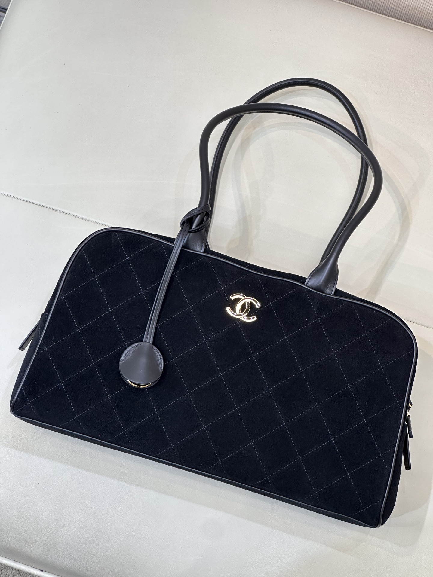 Ch*el bowling bag 19x35x12.5cm