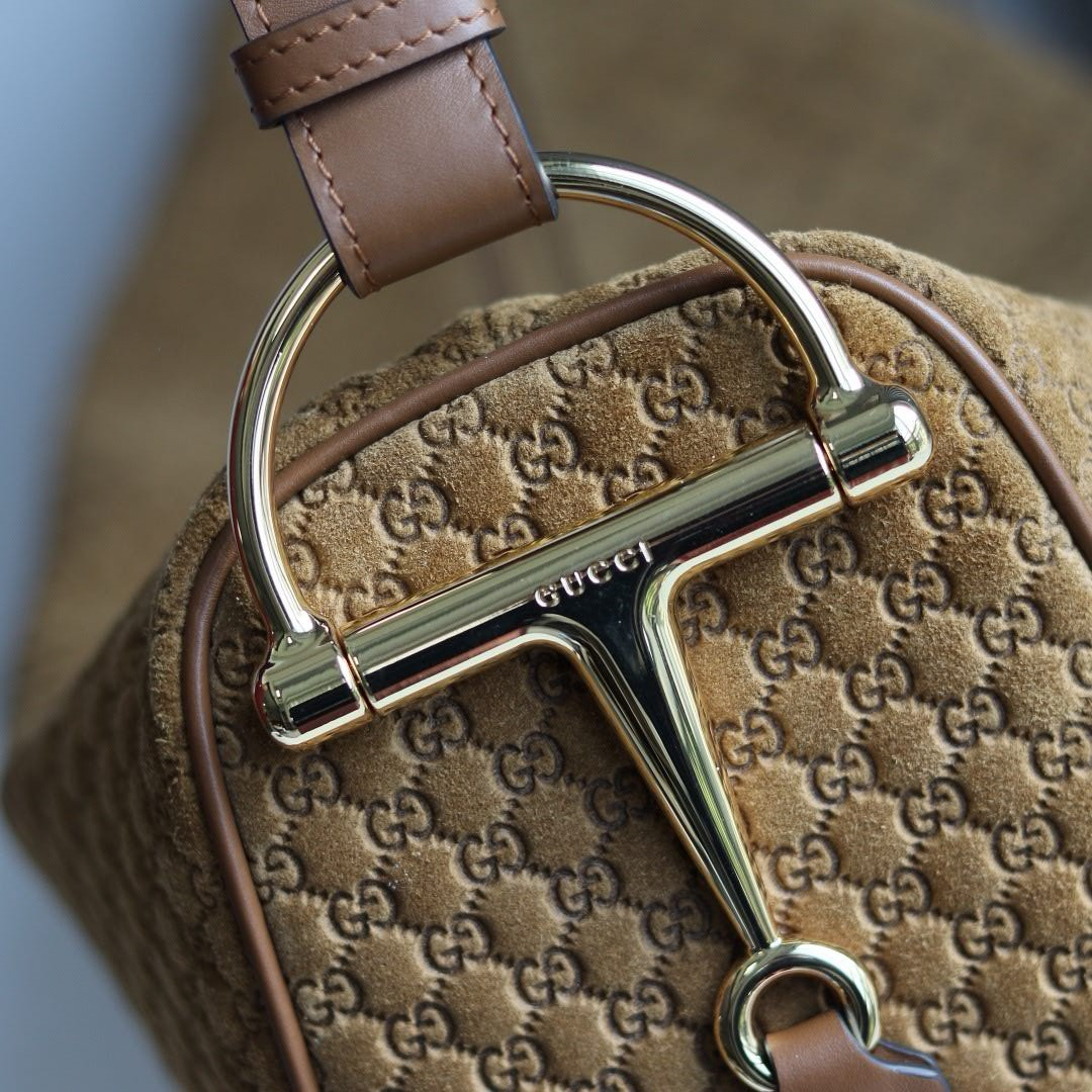 G*u*i half horsebit large shoulder bag without box 38x20x15cm