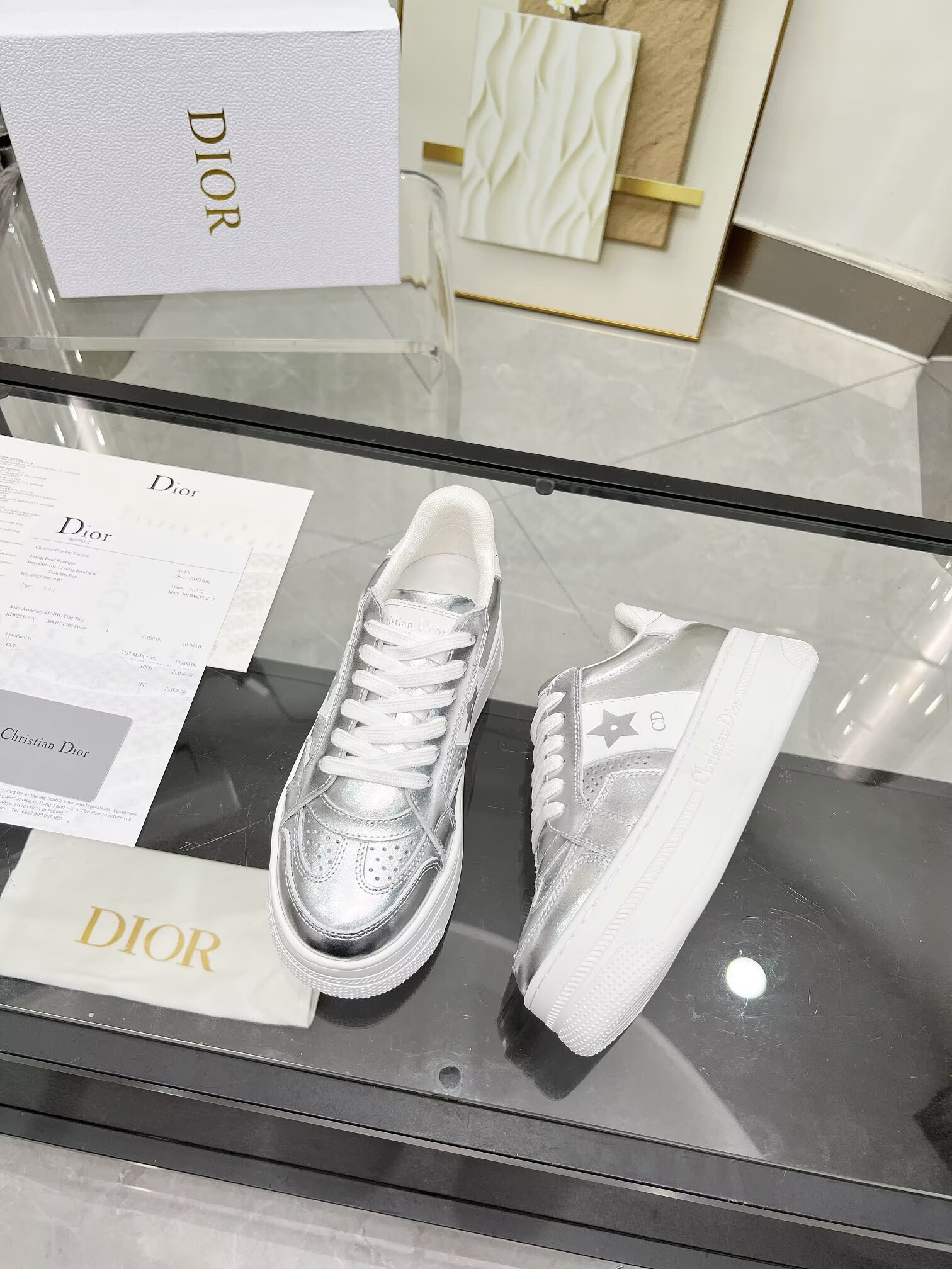 ua D*or star platform sneaker