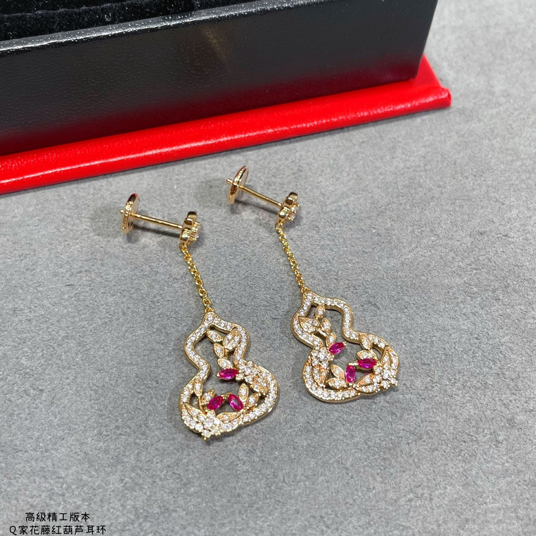 Qee1in vine gourd earrings