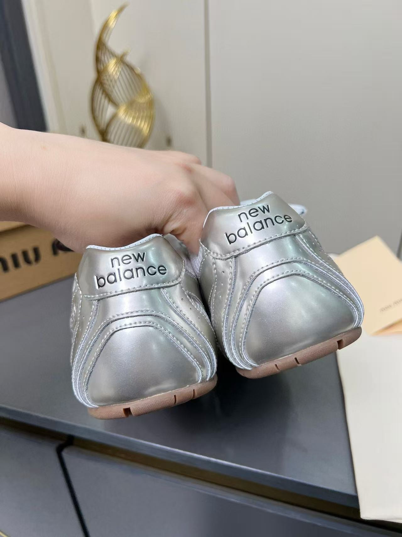 ua new Ba1an*e 530 sl m1v m1v metallic silver