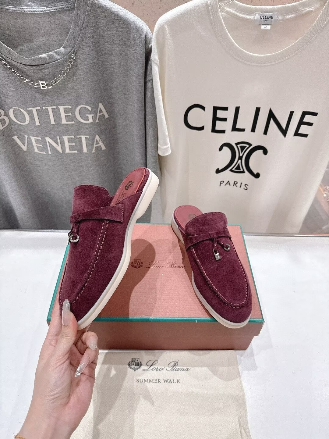 ua L**o p*ana babouche charms walk loafers