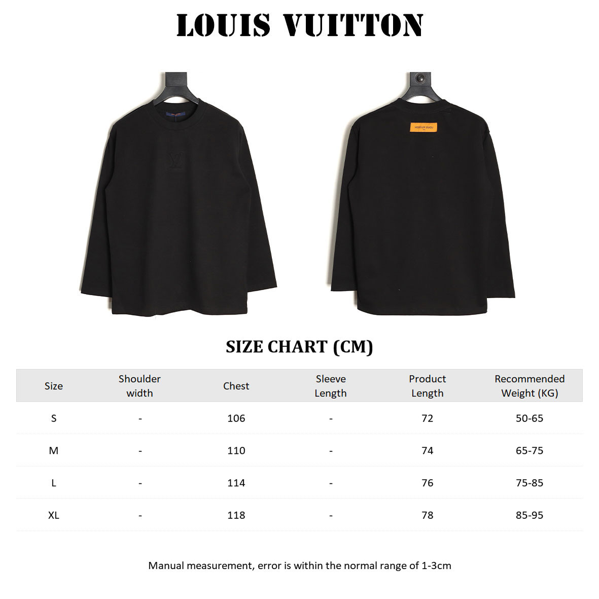 l0*is V*t0n long-sleeved t-shirt