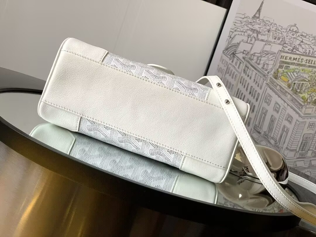 Go*ard white mini Go*ardine saigon souple 20x7.5x15cm