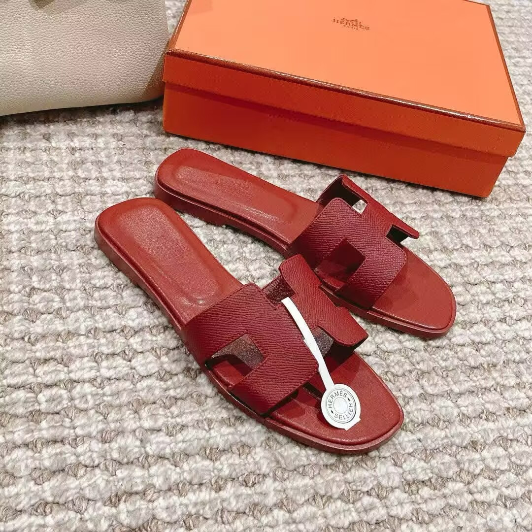 ua H**mes oran sandal