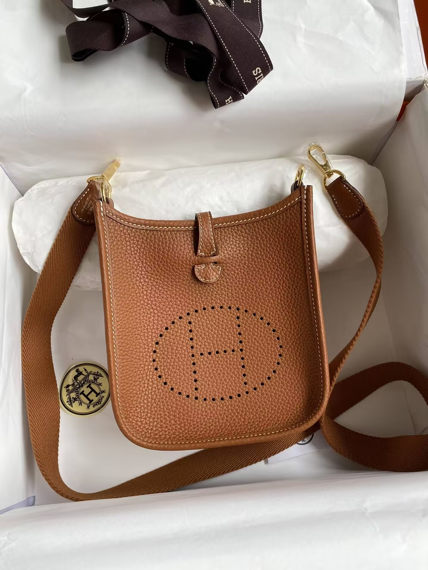 H**mes evelyne bag 16cm