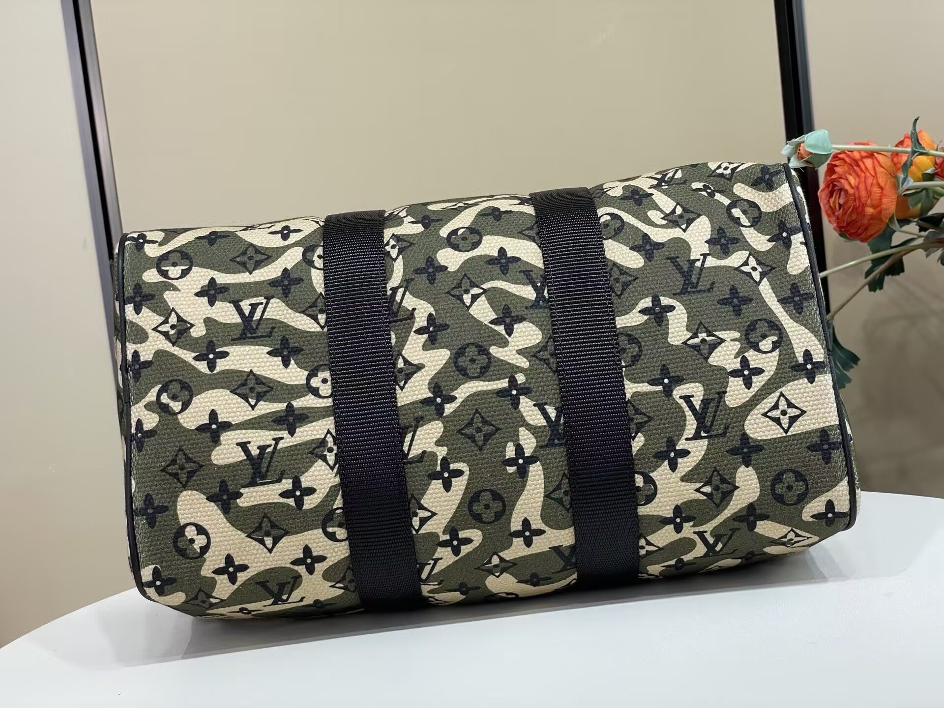 LV x TM Monogramouflage Speedy 35 Bag 35x22x18cm