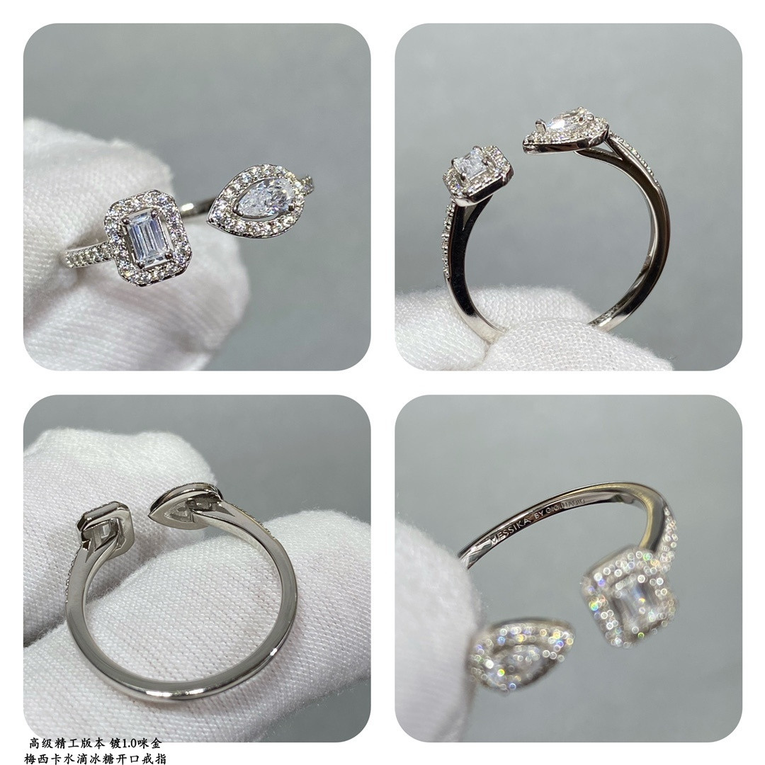 Mes1kaa water drop ring