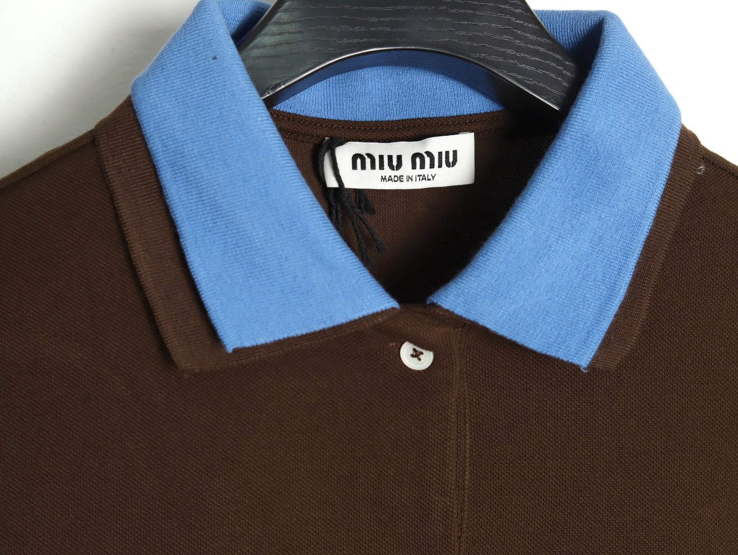 M1v M1v mm short-sleeved polo shirt