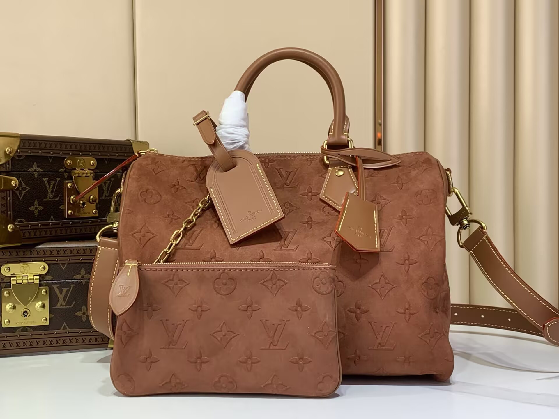 LV Speedy P9 Bandoulière 30 M29405 32 x 22.5 x 18 cm
