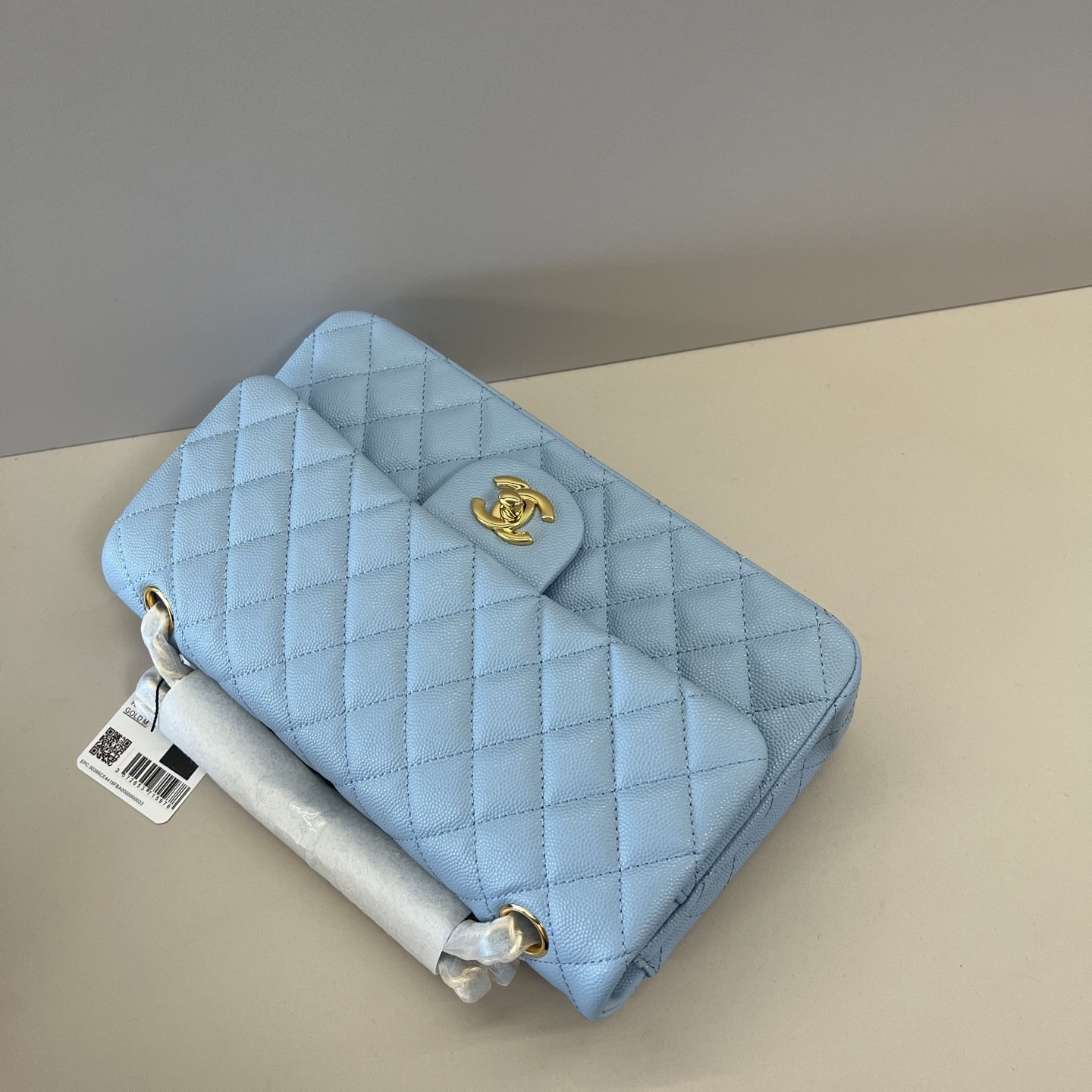 Ch*el flap bag a01112 25x15x6cm