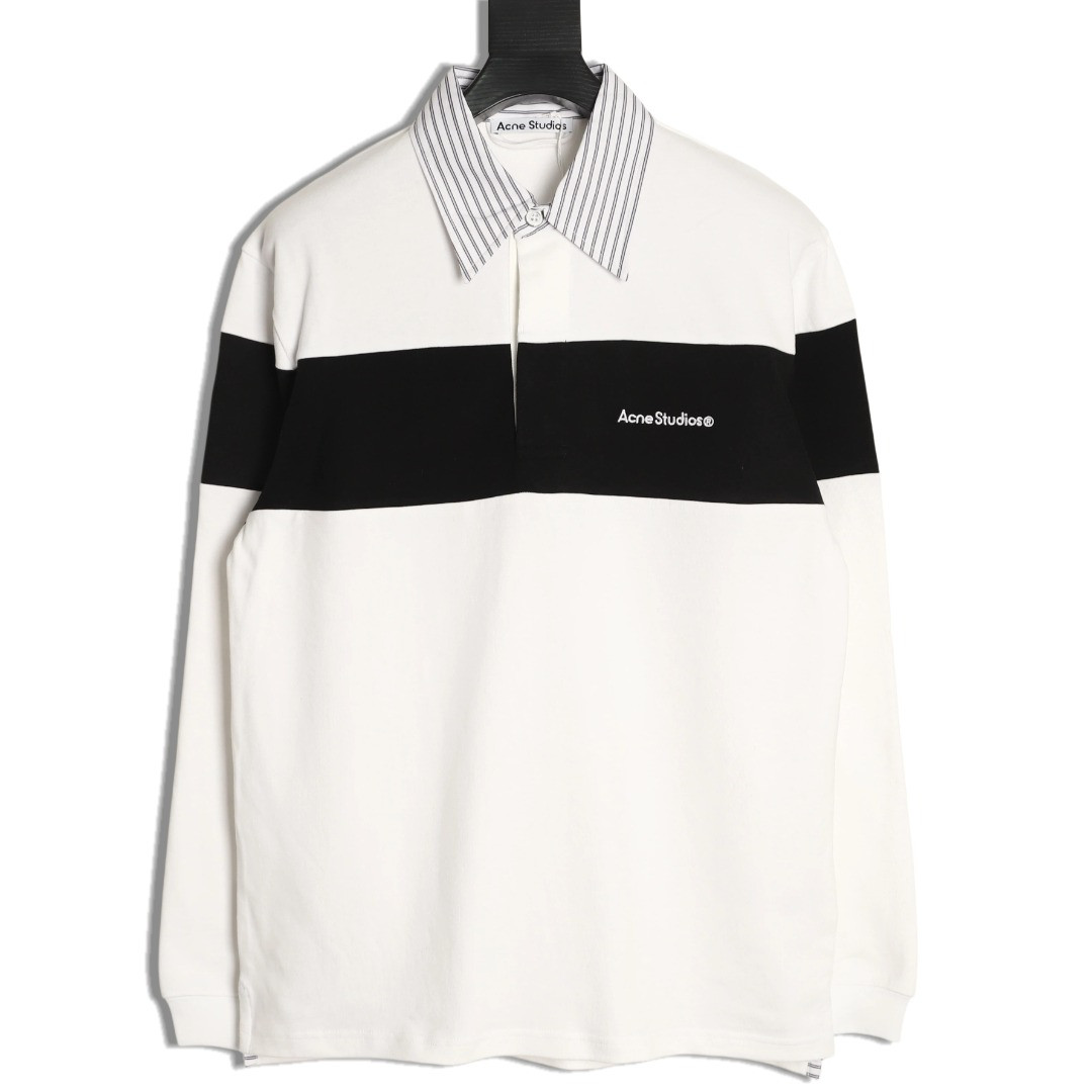 ACNE STUDIOS Long-sleeved Polo Shirt