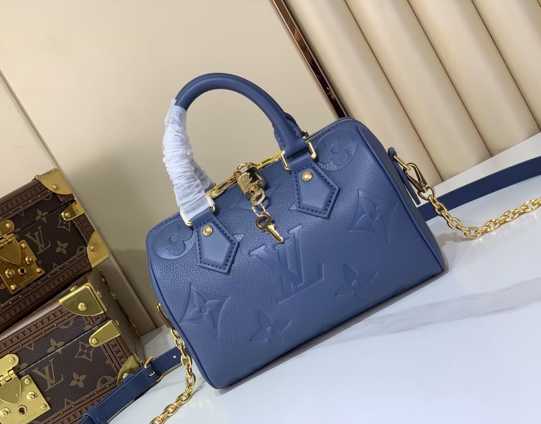 LV Speedy Bandoulière 20 M28316 20.5x13.5x12cm