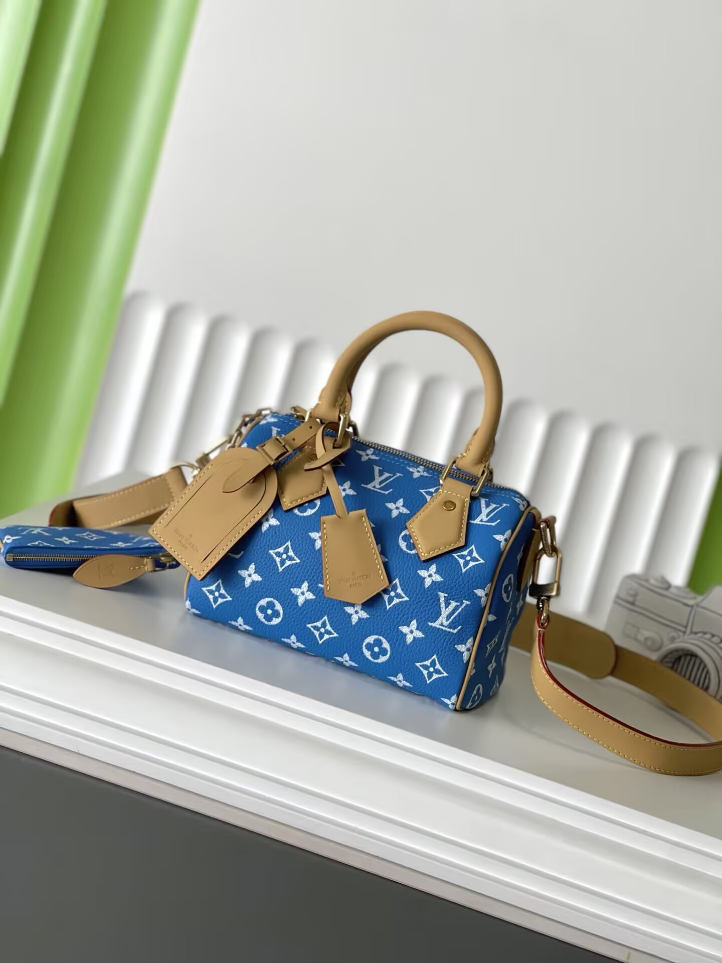 LV Speedy P9 Bandoulière 20 M28185 22x14x17.5cm