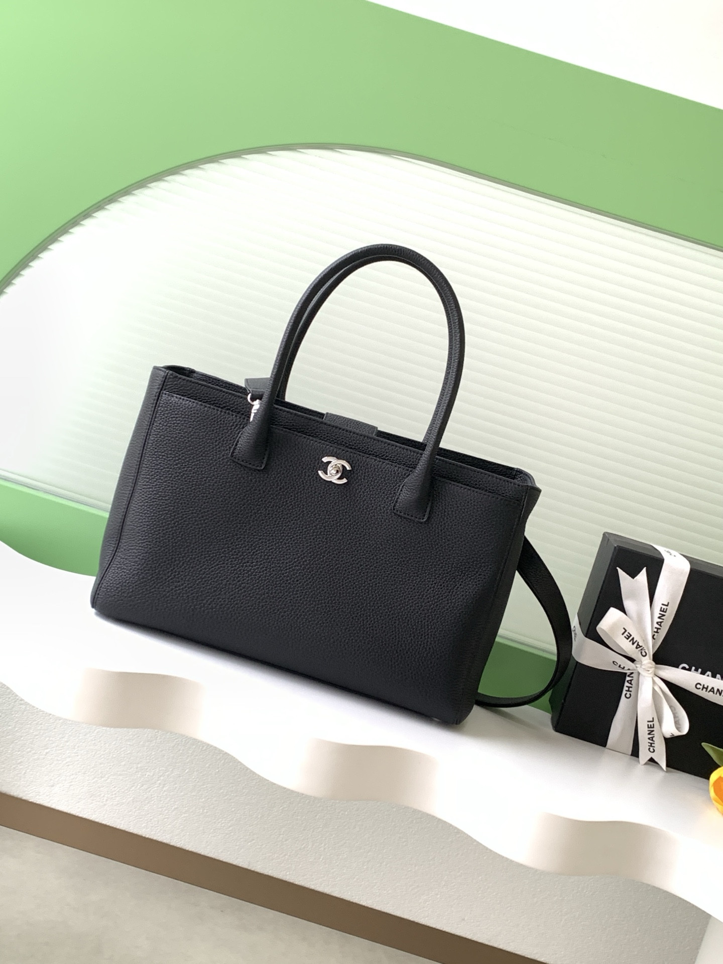 Ch*el shopping bag as2157 24x36x14cm
