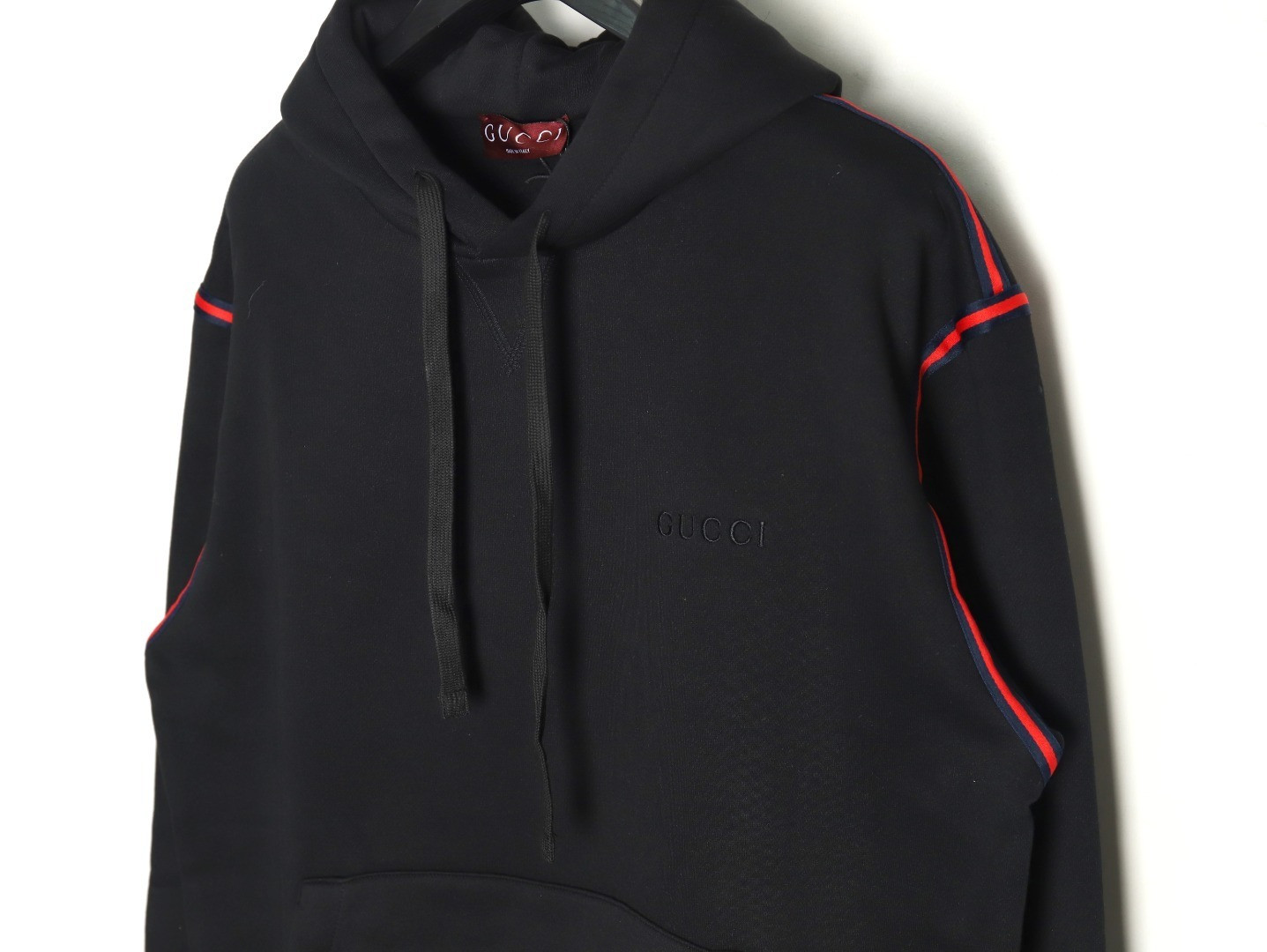 G*u*i guc fleece-lined hoodies suit