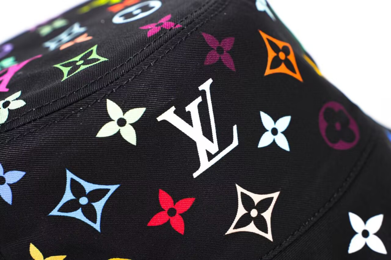 lv x tm reversible S*perflat bucket hat m7985m